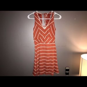Orange dress
